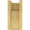 Ekena Millwork 5"W x 5"D x 10"H Wide Viola Rough Cedar Woodgrain TimberThane Corbel, Primed Tan CORUR05X05X10VIORCPR - alternate 5